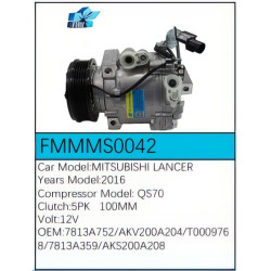 PartzBiz CE FMMMS0042 - Compressor for Mitsubishi - FMMMS0042 PartzBiz CE FMMMS0042 - Compressor for Mitsubishi - FMMMS0042