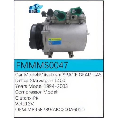 PartzBiz CE: -Compressor for Mitsubishi - FMMMS0047 PartzBiz CE: -Compressor for Mitsubishi - FMMMS0047
