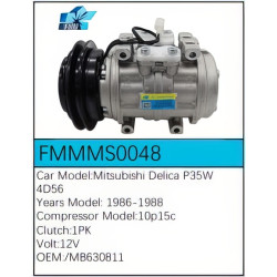 PartzBiz CE FMMMS0048 - Compressor for Mitsubishi - FMMMS0048 PartzBiz CE FMMMS0048 - Compressor for Mitsubishi - FMMMS0048