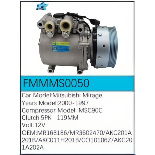 PartzBiz CE: -Compressor for Mitsubishi - FMMMS0050 PartzBiz CE: -Compressor for Mitsubishi - FMMMS0050