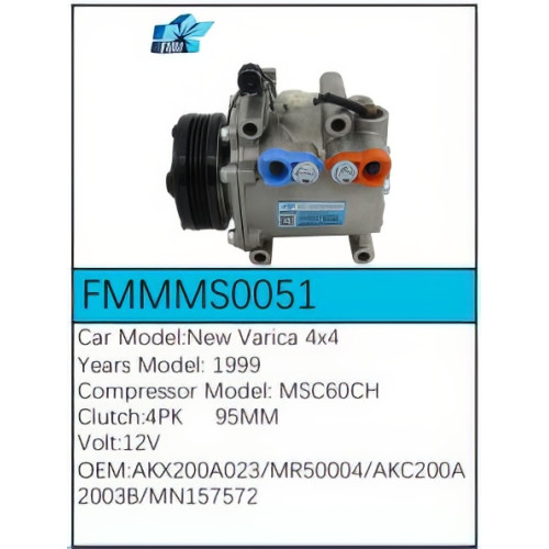 PartzBiz CE: -Compressor for Mitsubishi - FMMMS0051 PartzBiz CE: -Compressor for Mitsubishi - FMMMS0051