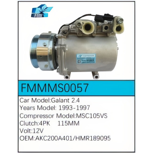 PartzBiz CE: -Compressor for Mitsubishi - FMMMS0057 PartzBiz CE: -Compressor for Mitsubishi - FMMMS0057