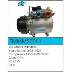 PartzBiz CE FMMMS0061 - Compressor for Mitsubishi - FMMMS0061 PartzBiz CE FMMMS0061 - Compressor for Mitsubishi - FMMMS0061