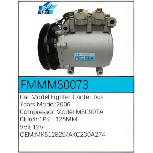 PartzBiz CE: -Compressor for Mitsubishi - FMMMS0073 PartzBiz CE: -Compressor for Mitsubishi - FMMMS0073