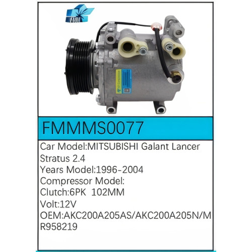 PartzBiz CE: -Compressor for  Mitsubishi - FMMMS0077