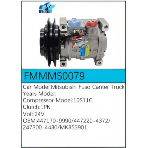 PartzBiz CE: -Compressor for Mitsubishi - FMMMS0079 PartzBiz CE: -Compressor for Mitsubishi - FMMMS0079