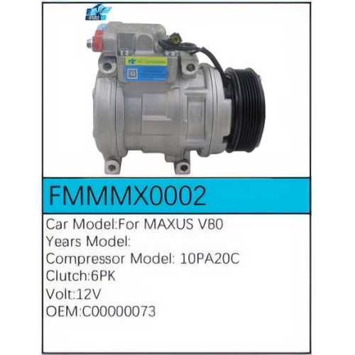 PartzBiz CE: -Compressor for Maxus - FMMMX0002 PartzBiz CE: -Compressor for Maxus - FMMMX0002