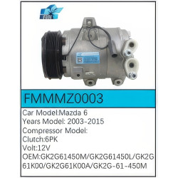 PartzBiz CE FMMMZ0003 - สำหรับคอมเพรสเซอร์ Mazda - FMMMZ0003 PartzBiz CE FMMMZ0003 - สำหรับคอมเพรสเซอร์ Mazda - FMMMZ0003