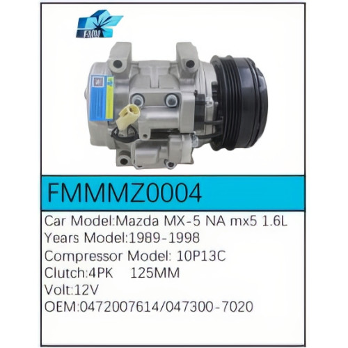 PartzBiz CE: -Compressor for Mazda - FMMMZ0004 PartzBiz CE: -Compressor for Mazda - FMMMZ0004