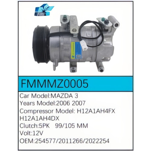 PartzBiz CE: -Compressor for Mazda - FMMMZ0005 PartzBiz CE: -Compressor for Mazda - FMMMZ0005