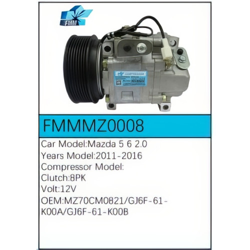 PartzBiz CE: -Compressor for  Mazda - FMMMZ0008