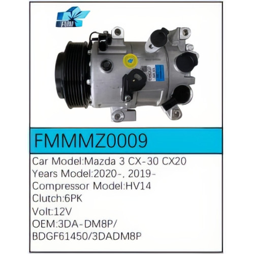 PartzBiz CE: -สำหรับคอมเพรสเซอร์ Mazda - FMMMZ0009 PartzBiz CE: -สำหรับคอมเพรสเซอร์ Mazda - FMMMZ0009