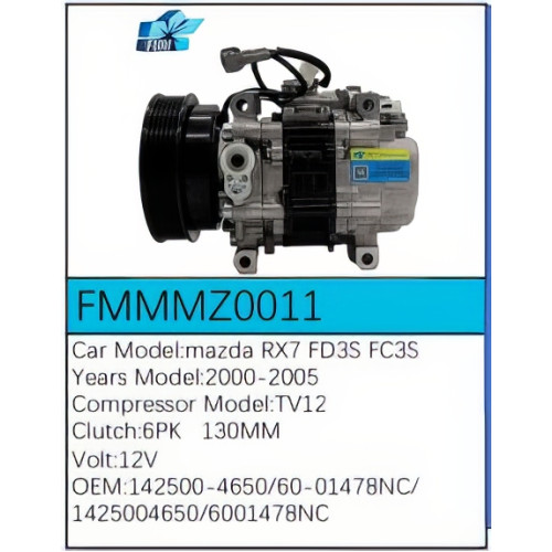 PartzBiz CE: -Compressor for Mazda - FMMMZ0011 PartzBiz CE: -Compressor for Mazda - FMMMZ0011