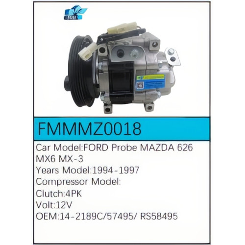 PartzBiz CE: -สำหรับคอมเพรสเซอร์ Mazda - FMMMZ0018 PartzBiz CE: -สำหรับคอมเพรสเซอร์ Mazda - FMMMZ0018