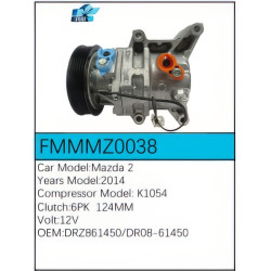 PartzBiz CE FMMMZ0038 - Compressor for Mazda - FMMMZ0038 PartzBiz CE FMMMZ0038 - Compressor for Mazda - FMMMZ0038