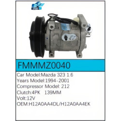 PartzBiz CE FMMMZ0040 - Compressor for Mazda - FMMMZ0040 PartzBiz CE FMMMZ0040 - Compressor for Mazda - FMMMZ0040