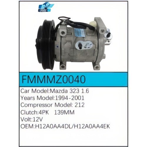 PartzBiz CE: -Compressor for Mazda - FMMMZ0040 PartzBiz CE: -Compressor for Mazda - FMMMZ0040