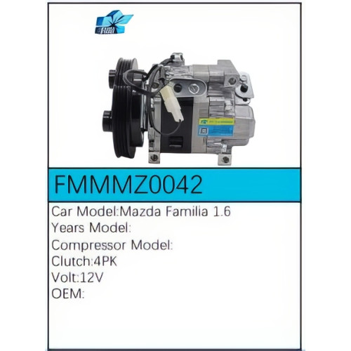 PartzBiz CE: -Compressor for Mazda - FMMMZ0042 PartzBiz CE: -Compressor for Mazda - FMMMZ0042