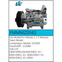 PartzBiz CE FMMMZ0043 - Compressor for Mazda - FMMMZ0043 PartzBiz CE FMMMZ0043 - Compressor for Mazda - FMMMZ0043