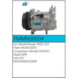 PartzBiz CE FMMNS0004 - Compressor for  Nissan - FMMNS0004