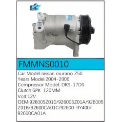 PartzBiz CE FMMNS0010 - Compressor for  Nissan - FMMNS0010