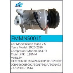 PartzBiz CE FMMNS0015 - Compressor for  Nissan - FMMNS0015