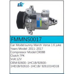 PartzBiz CE FMMNS0017 - Compressor for  Nissan - FMMNS0017