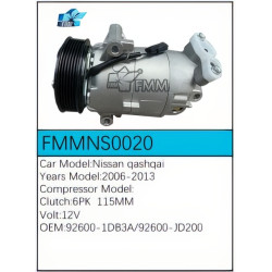 PartzBiz CE FMMNS0020 - Compressor for  Nissan - FMMNS0020