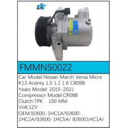 PartzBiz CE FMMNS0022 - Compressor for  Nissan - FMMNS0022