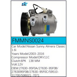 PartzBiz CE FMMNS0024 - Compressor for  Nissan - FMMNS0024