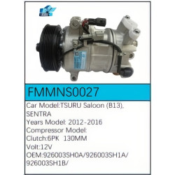 PartzBiz CE FMMNS0027 - Compressor for  Nissan - FMMNS0027