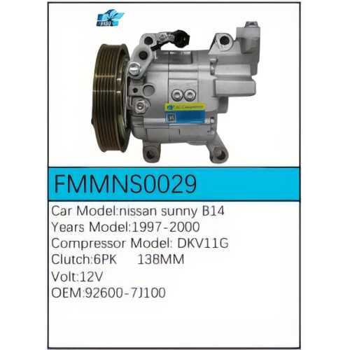 PartzBiz CE: -สำหรับคอมเพรสเซอร์ Nissan - FMMNS0029 PartzBiz CE: -สำหรับคอมเพรสเซอร์ Nissan - FMMNS0029