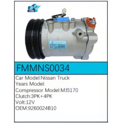 PartzBiz CE FMMNS0034 - Compressor for  Nissan - FMMNS0034