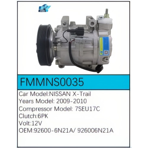 PartzBiz CE: -สำหรับคอมเพรสเซอร์ Nissan - FMMNS0035 PartzBiz CE: -สำหรับคอมเพรสเซอร์ Nissan - FMMNS0035