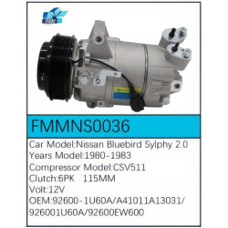 PartzBiz CE FMMNS0036 - Compressor for  Nissan - FMMNS0036
