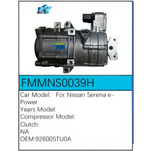 PartzBiz CE: -Compressor for Nissan - FMMNS0039H PartzBiz CE: -Compressor for Nissan - FMMNS0039H