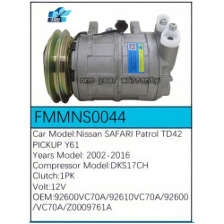 PartzBiz CE FMMNS0044 - สำหรับคอมเพรสเซอร์ Nissan - FMMNS0044 PartzBiz CE FMMNS0044 - สำหรับคอมเพรสเซอร์ Nissan - FMMNS0044