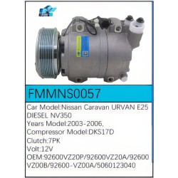 PartzBiz CE FMMNS0057 - สำหรับคอมเพรสเซอร์ Nissan - FMMNS0057 PartzBiz CE FMMNS0057 - สำหรับคอมเพรสเซอร์ Nissan - FMMNS0057