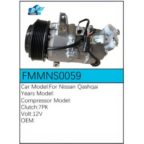 PartzBiz CE: -สำหรับคอมเพรสเซอร์ Nissan - FMMNS0059 PartzBiz CE: -สำหรับคอมเพรสเซอร์ Nissan - FMMNS0059