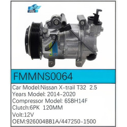 PartzBiz CE FMMNS0064 - สำหรับคอมเพรสเซอร์ Nissan - FMMNS0064 PartzBiz CE FMMNS0064 - สำหรับคอมเพรสเซอร์ Nissan - FMMNS0064