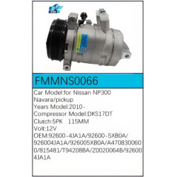 PartzBiz CE FMMNS0066 - สำหรับคอมเพรสเซอร์ Nissan - FMMNS0066 PartzBiz CE FMMNS0066 - สำหรับคอมเพรสเซอร์ Nissan - FMMNS0066