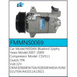 PartzBiz CE FMMNS0069 - สำหรับคอมเพรสเซอร์ Nissan - FMMNS0069 PartzBiz CE FMMNS0069 - สำหรับคอมเพรสเซอร์ Nissan - FMMNS0069