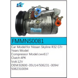PartzBiz CE FMMNS0081 - สำหรับคอมเพรสเซอร์ Nissan - FMMNS0081 PartzBiz CE FMMNS0081 - สำหรับคอมเพรสเซอร์ Nissan - FMMNS0081