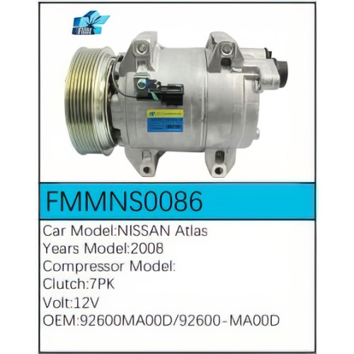 PartzBiz CE: -สำหรับคอมเพรสเซอร์ Nissan - FMMNS0086 PartzBiz CE: -สำหรับคอมเพรสเซอร์ Nissan - FMMNS0086