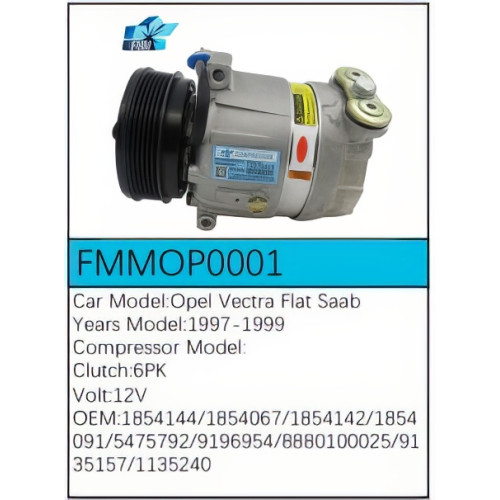 PartzBiz CE: -สำหรับคอมเพรสเซอร์ Opel - FMMOP0001 PartzBiz CE: -สำหรับคอมเพรสเซอร์ Opel - FMMOP0001