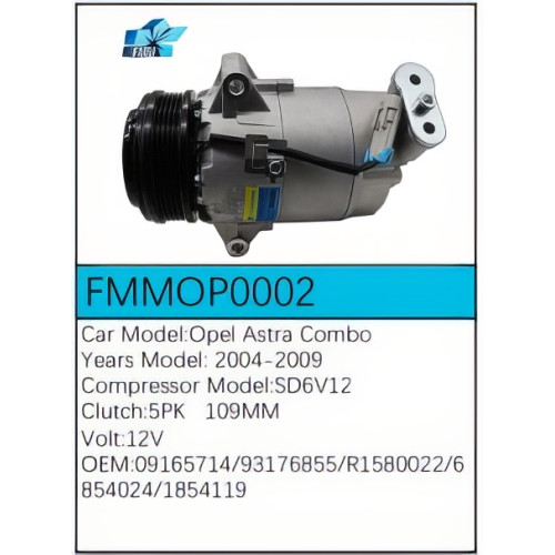 PartzBiz CE: -สำหรับคอมเพรสเซอร์ Opel - FMMOP0002 PartzBiz CE: -สำหรับคอมเพรสเซอร์ Opel - FMMOP0002