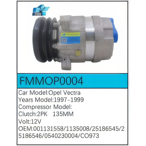 PartzBiz CE: -สำหรับคอมเพรสเซอร์ Opel - FMMOP0004 PartzBiz CE: -สำหรับคอมเพรสเซอร์ Opel - FMMOP0004