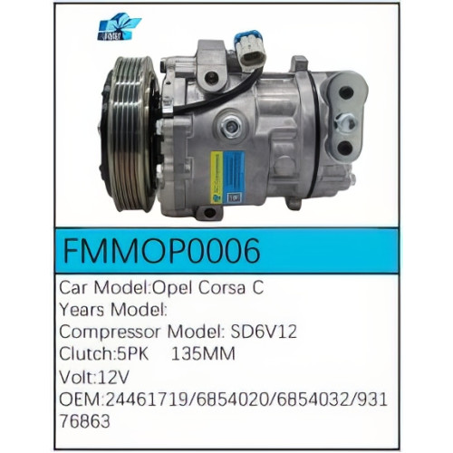 PartzBiz CE: -Compressor for  Opel - FMMOP0006