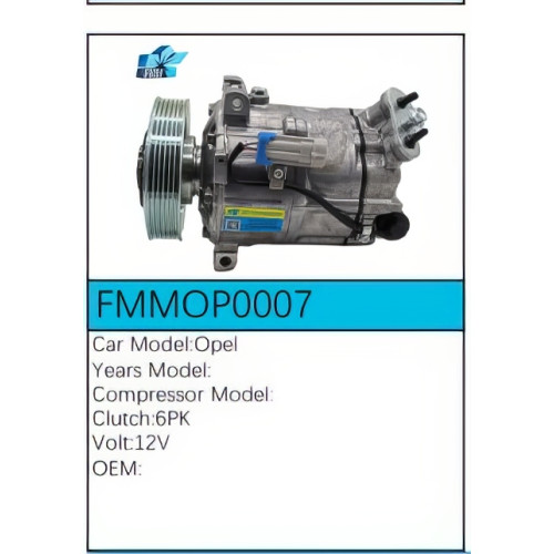 PartzBiz CE: -Compressor for  Opel - FMMOP0007