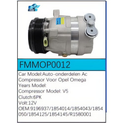 PartzBiz CE FMMOP0012 - Compressor for Opel - FMMOP0012 PartzBiz CE FMMOP0012 - Compressor for Opel - FMMOP0012